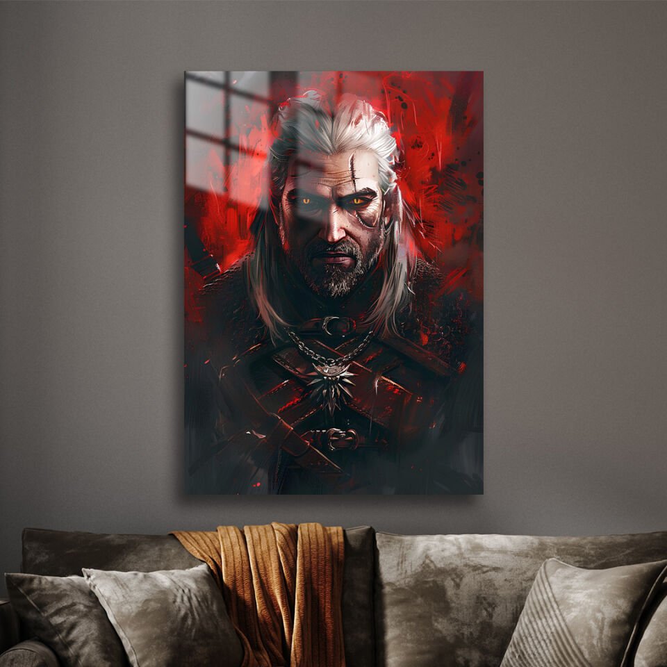 Geralt 04 Metal Poster