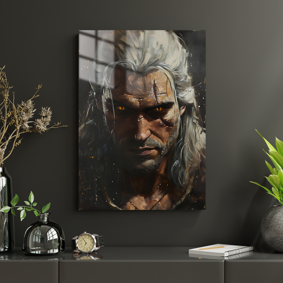 Geralt 05 Metal Poster