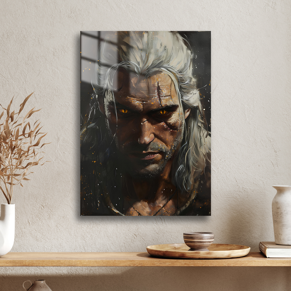 Geralt 05 Metal Poster