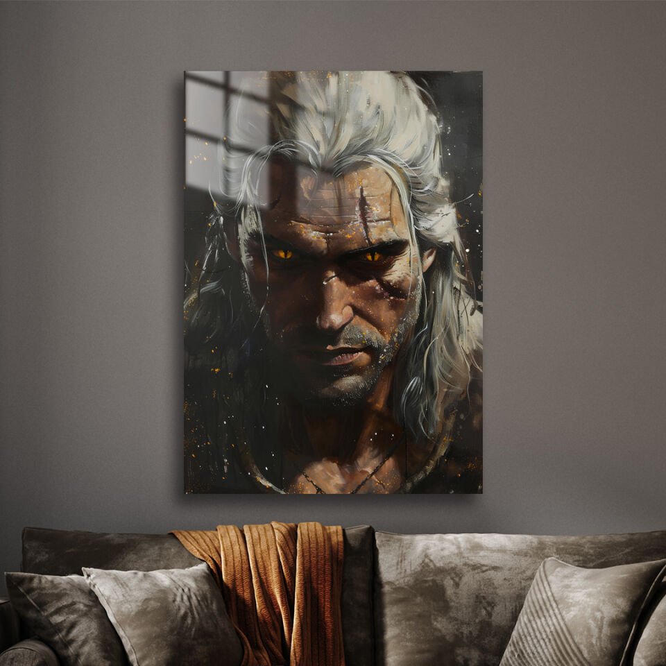 Geralt 05 Metal Poster