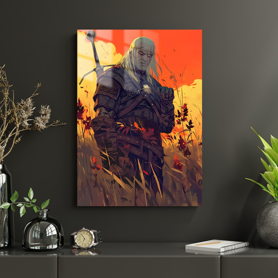 Geralt 06 Metal Poster