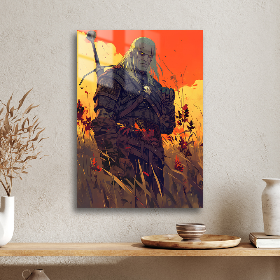 Geralt 06 Metal Poster