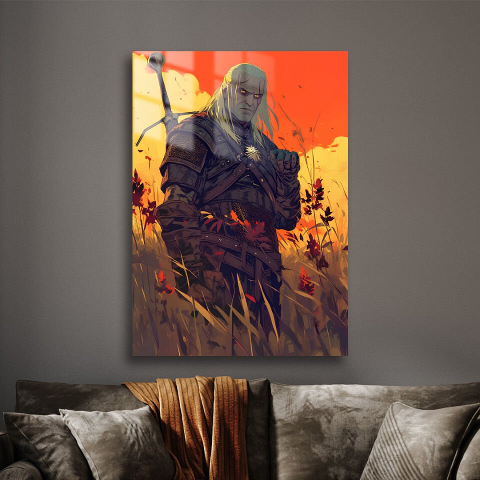 Geralt 06 Metal Poster