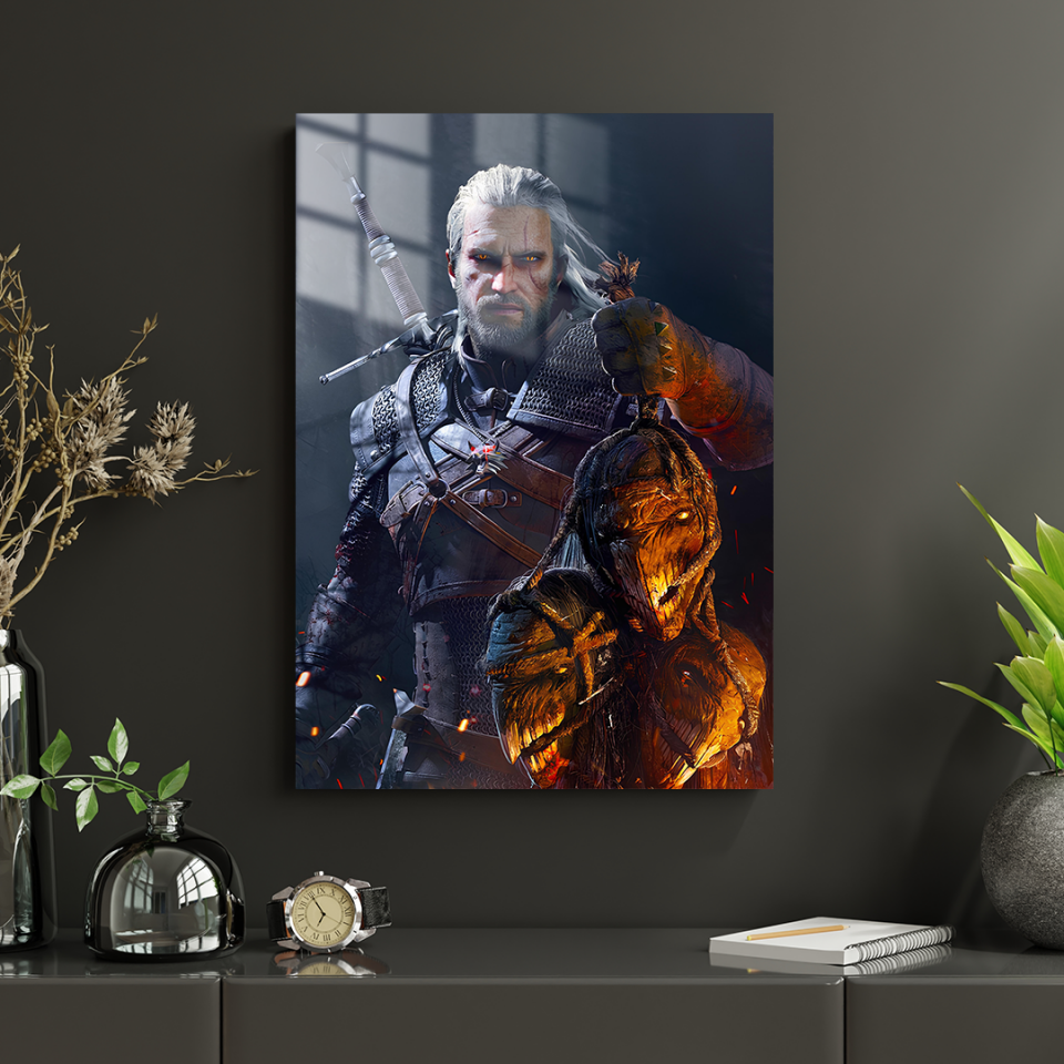 Geralt 07 Metal Poster