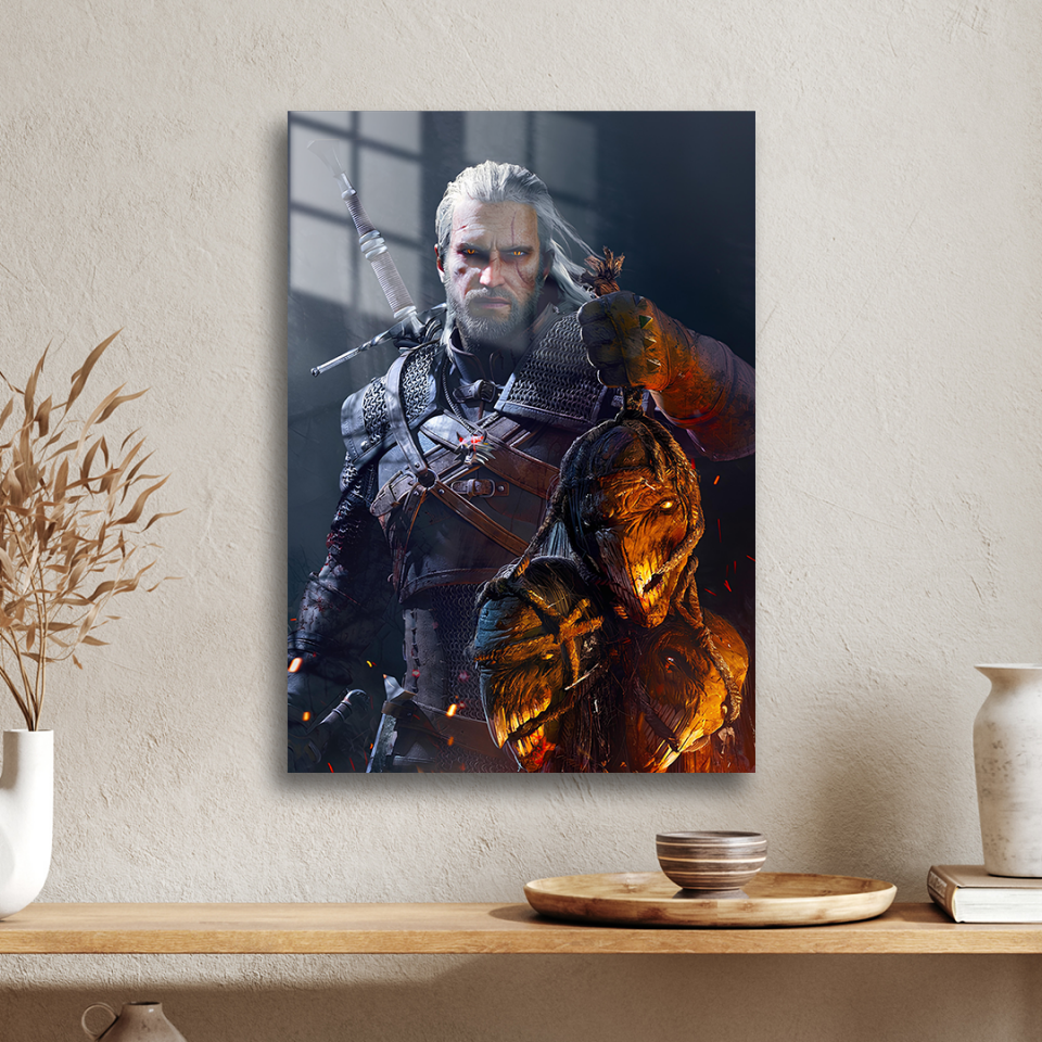 Geralt 07 Metal Poster