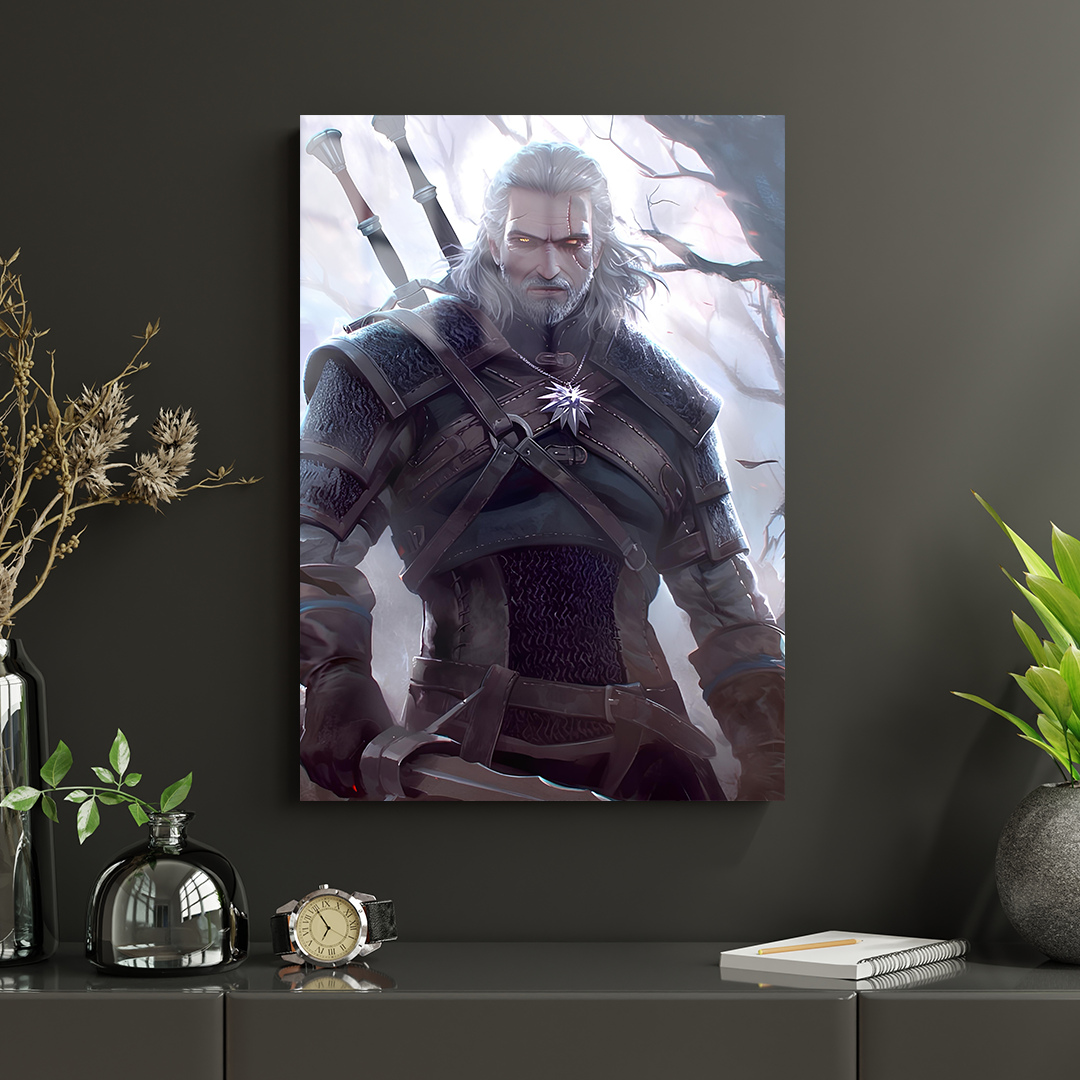 Geralt 10 Metal Poster