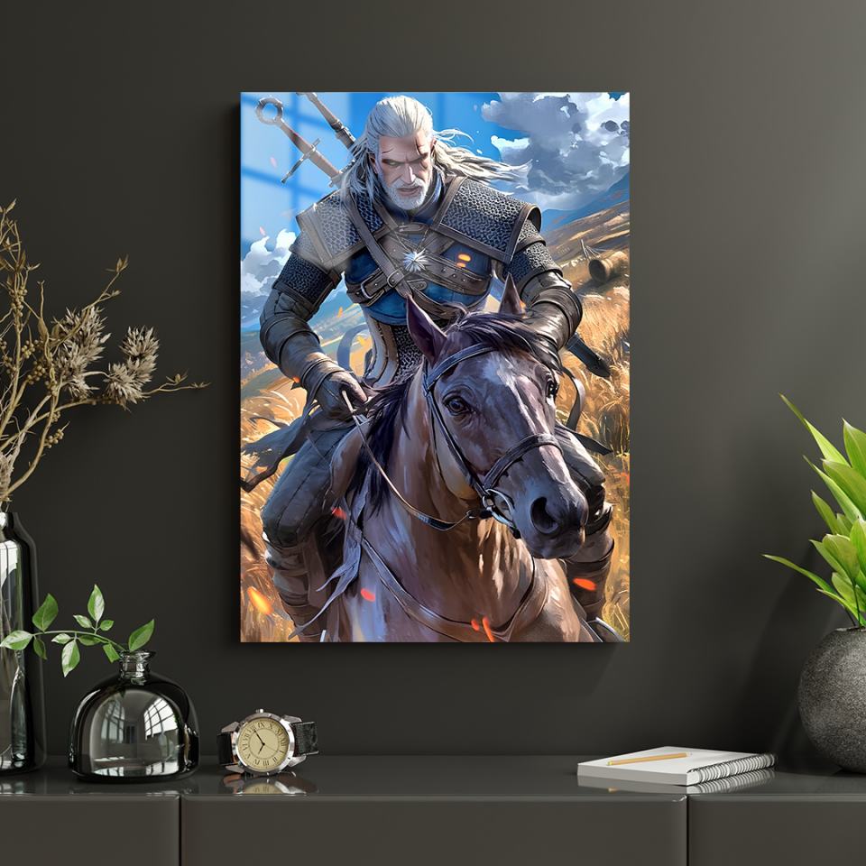 Geralt 11 Metal Poster