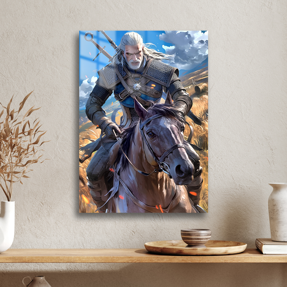 Geralt 11 Metal Poster