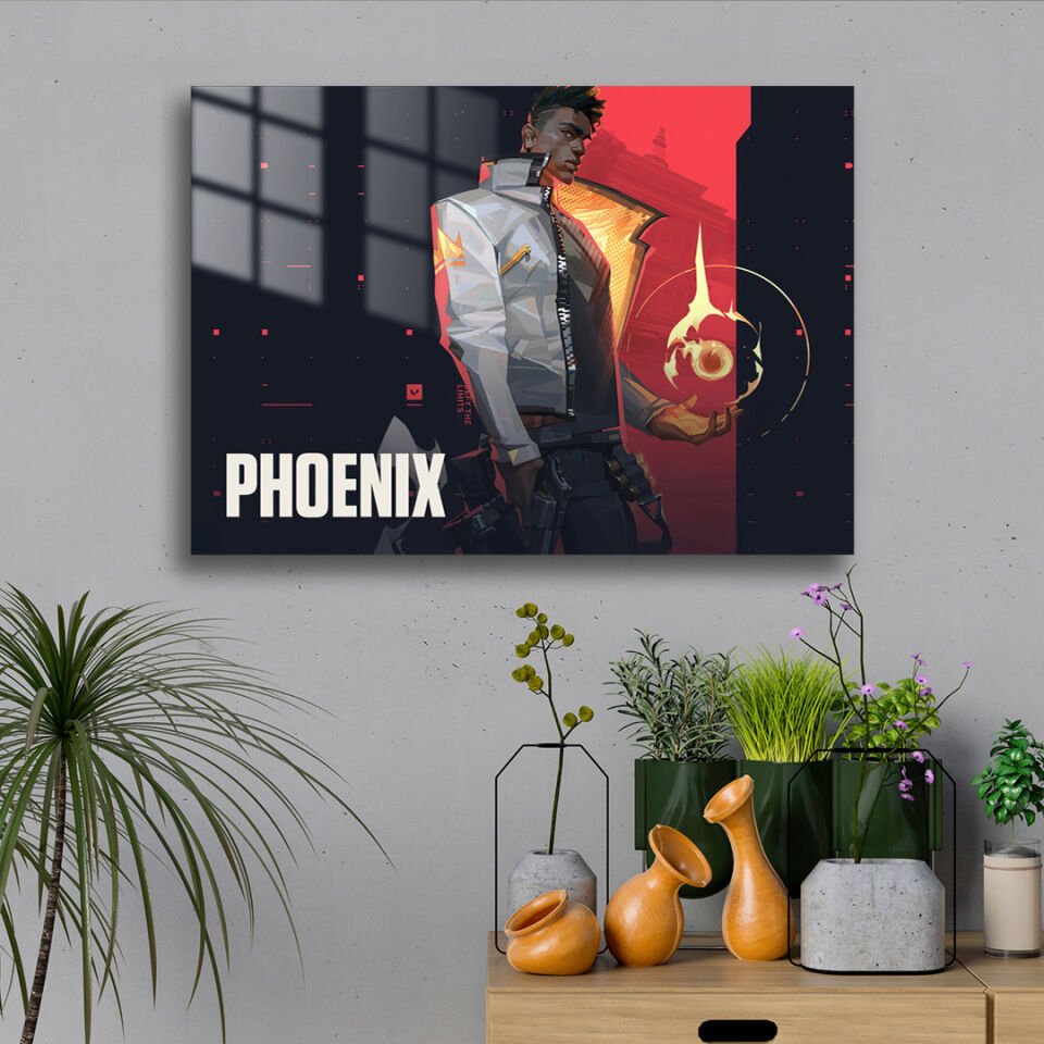 Phoenix 06 Metal Poster