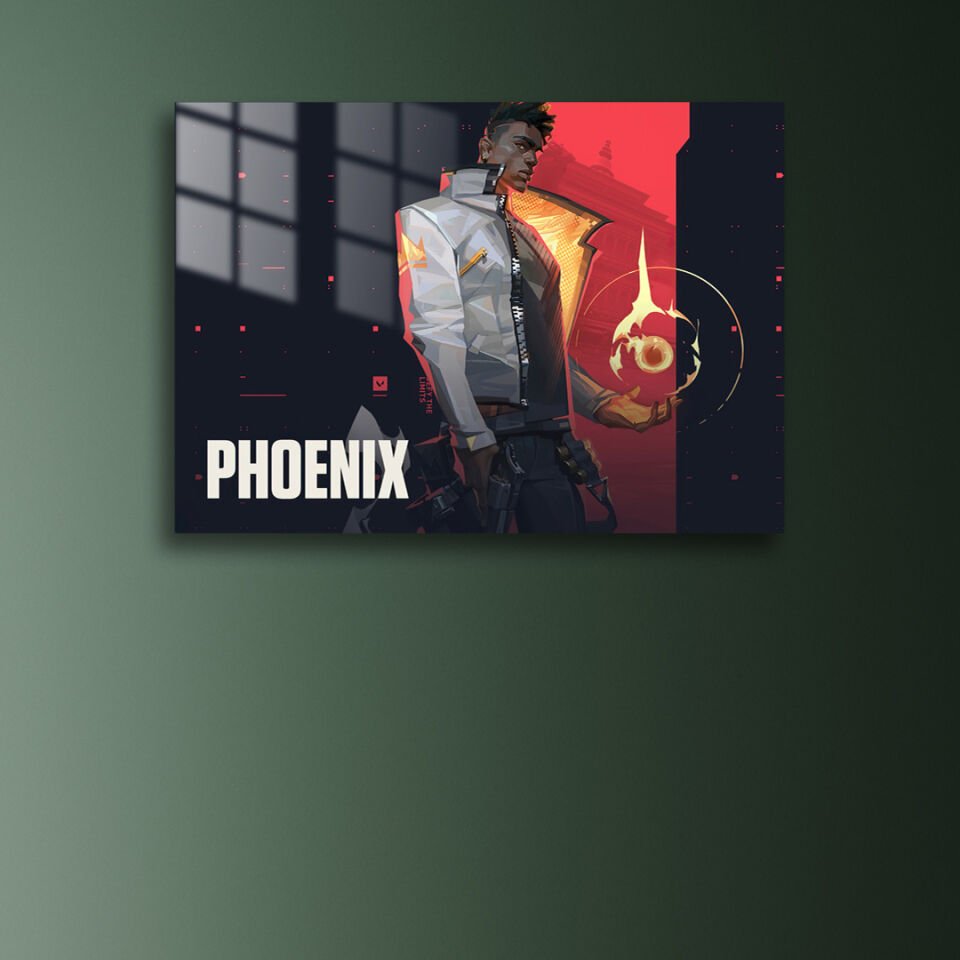 Phoenix 06 Metal Poster