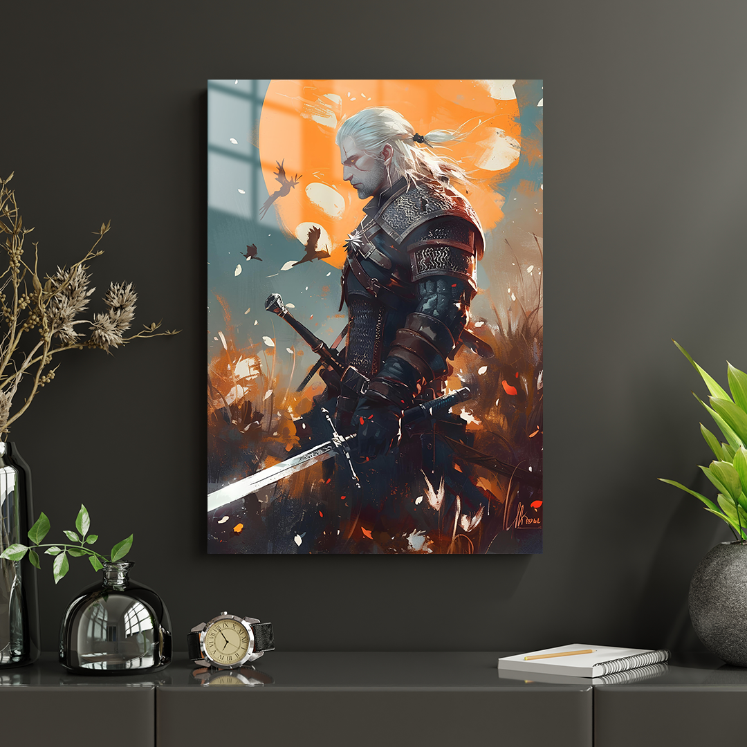 Geralt 12 Metal Poster