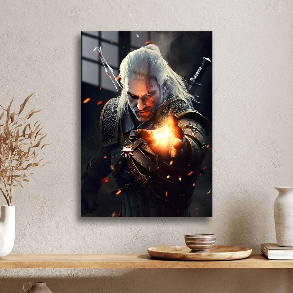 Geralt 14 Metal Poster