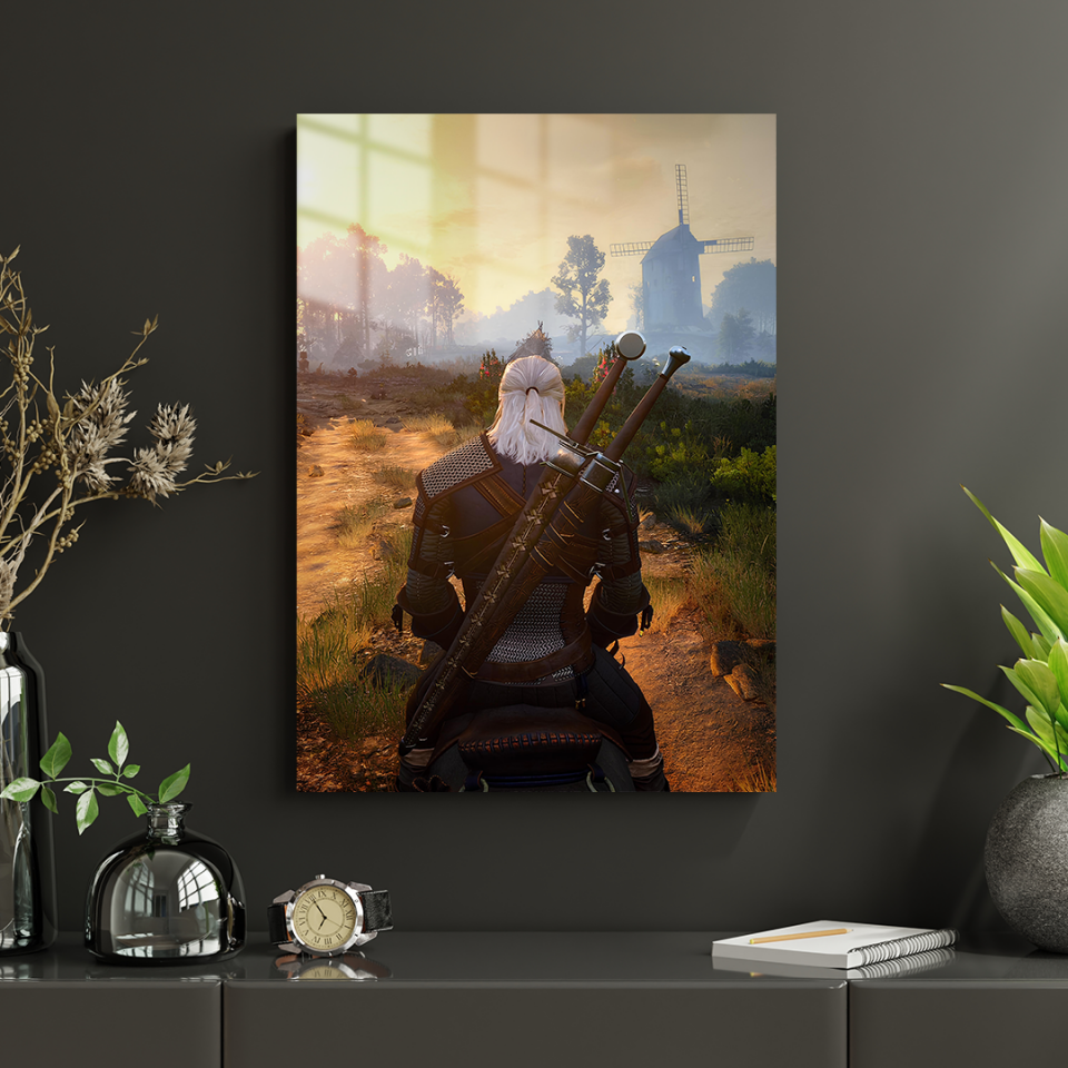 Geralt 16 Metal Poster