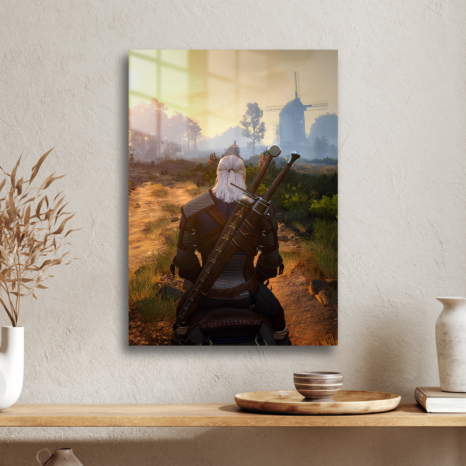 Geralt 16 Metal Poster