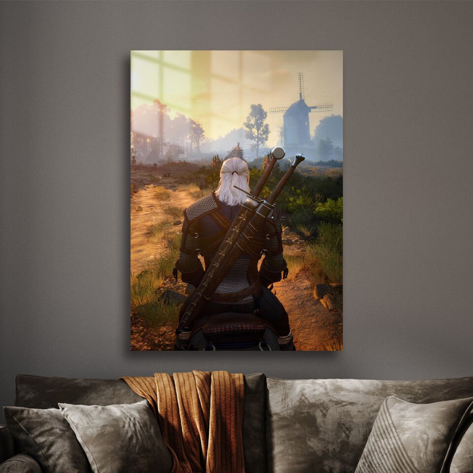 Geralt 16 Metal Poster