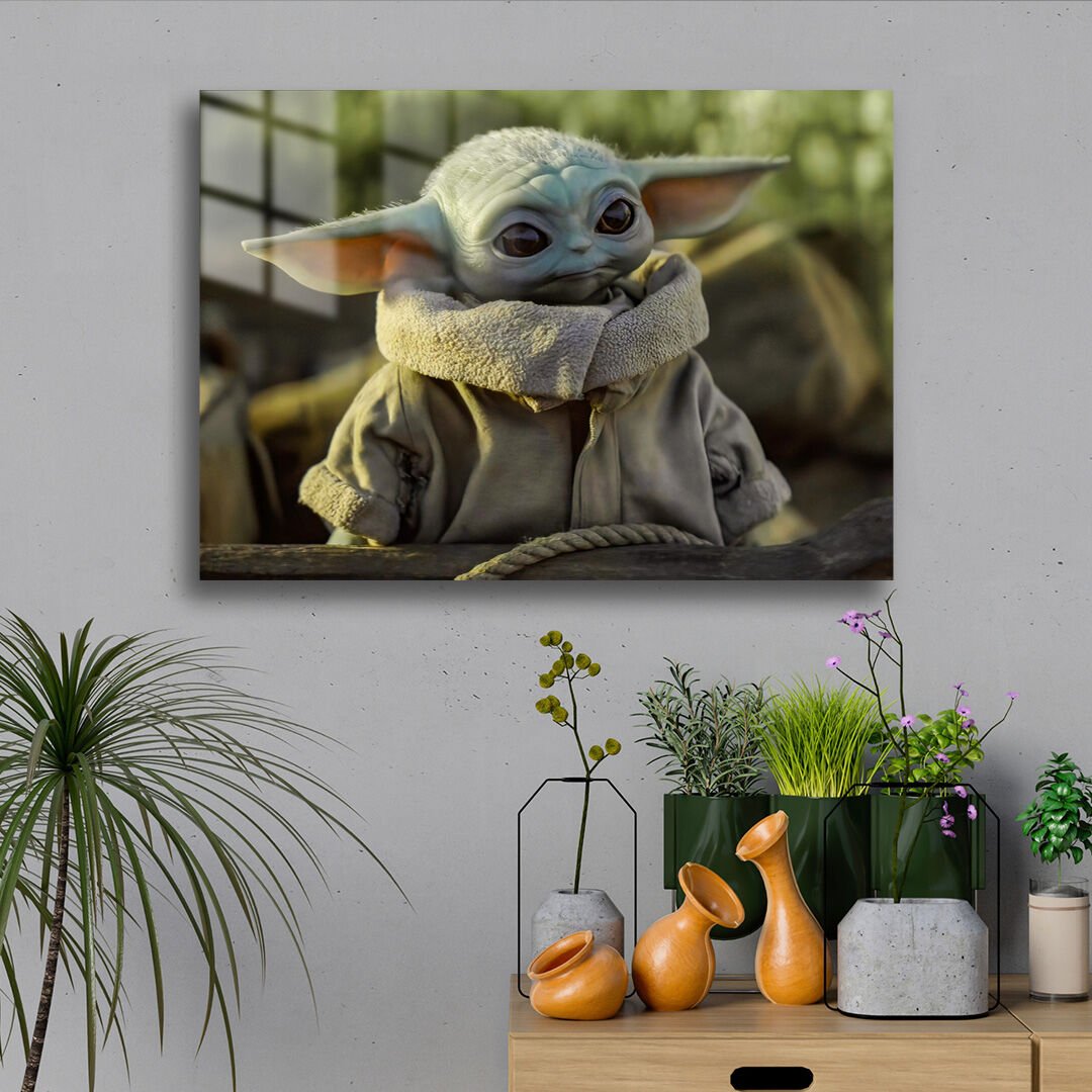 Baby Yoda 01 Metal Poster