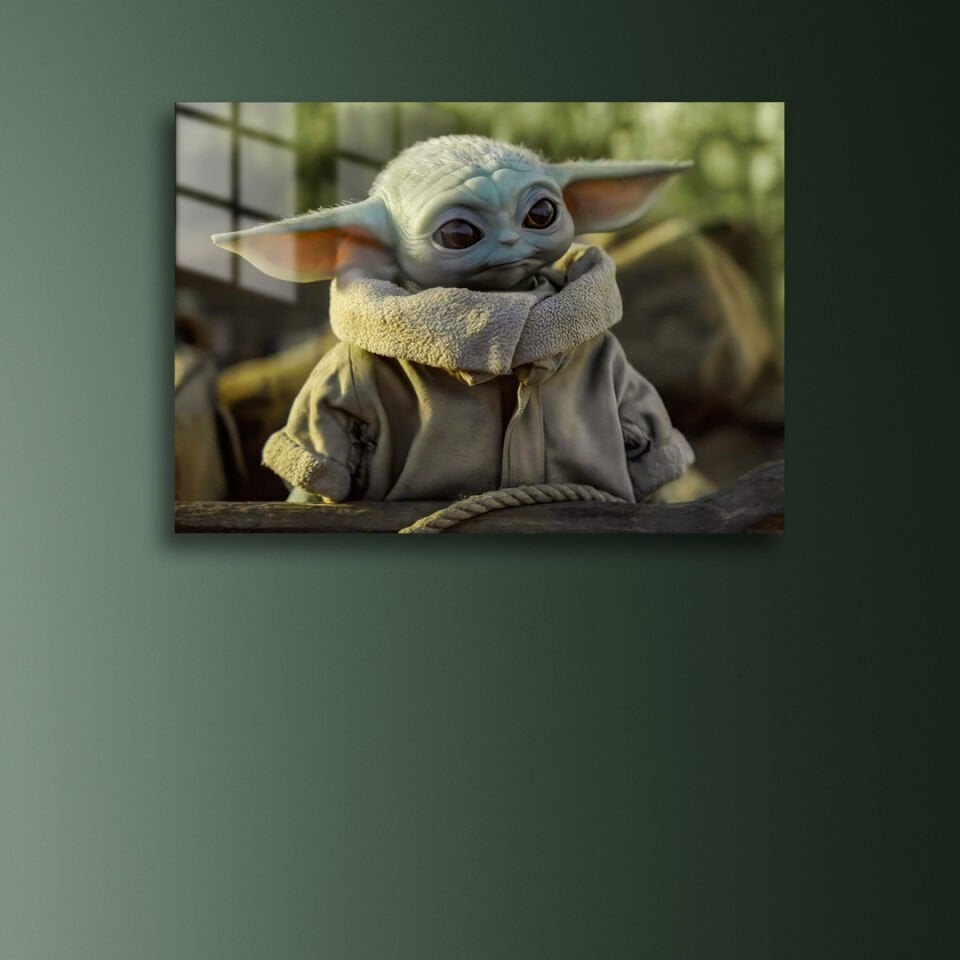 Baby Yoda 01 Metal Poster