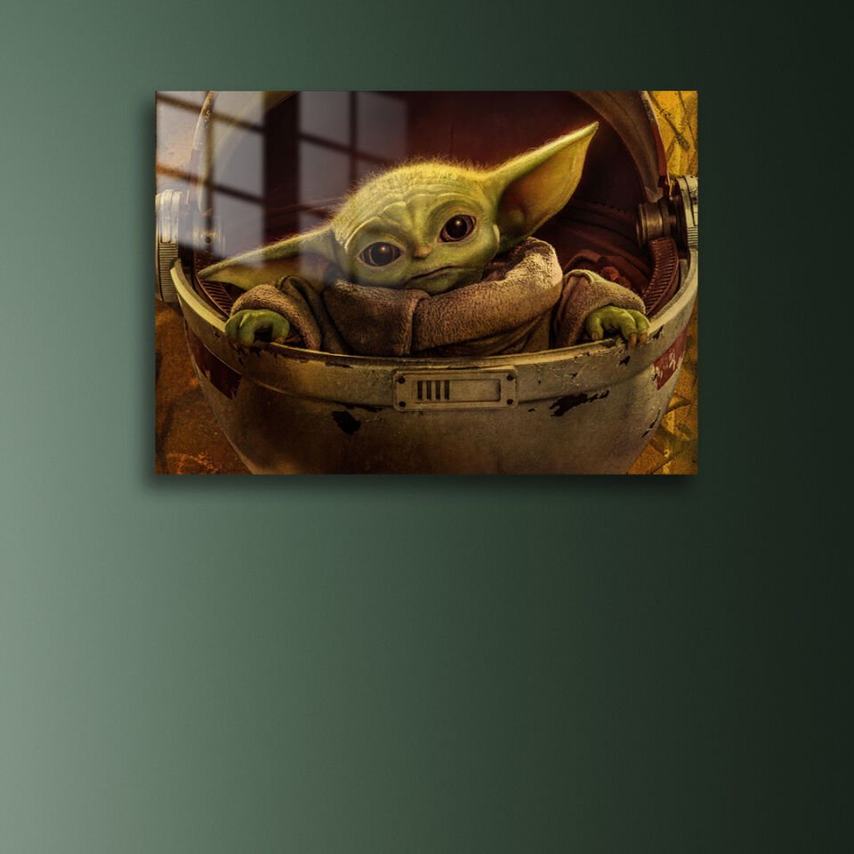 Baby Yoda 02 Metal Poster