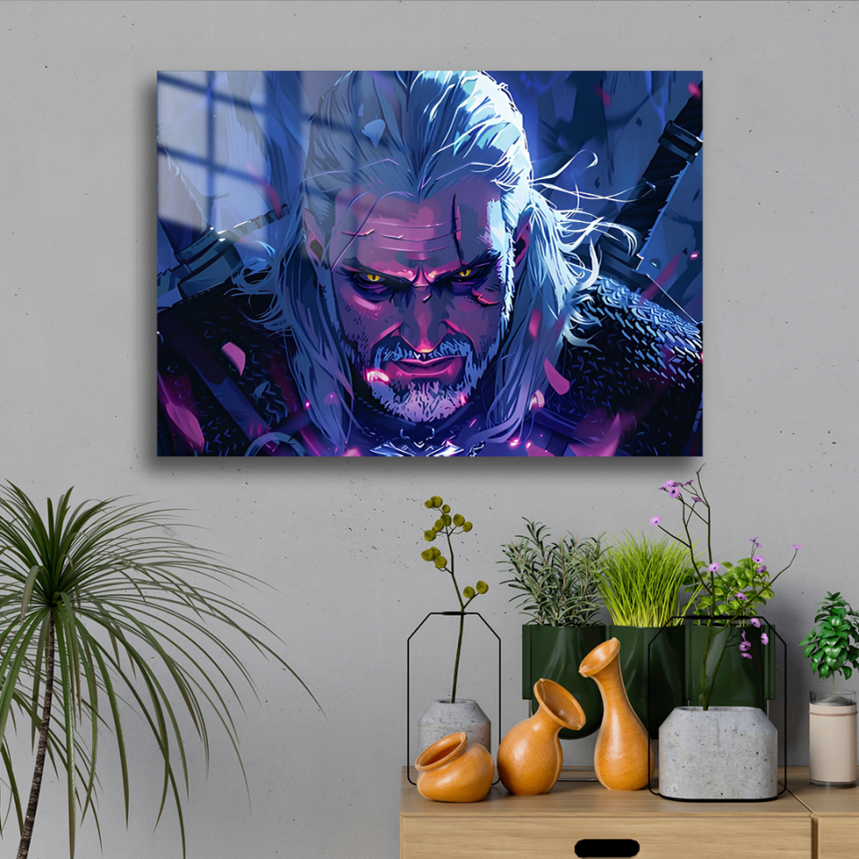 Geralt 19 Metal Poster