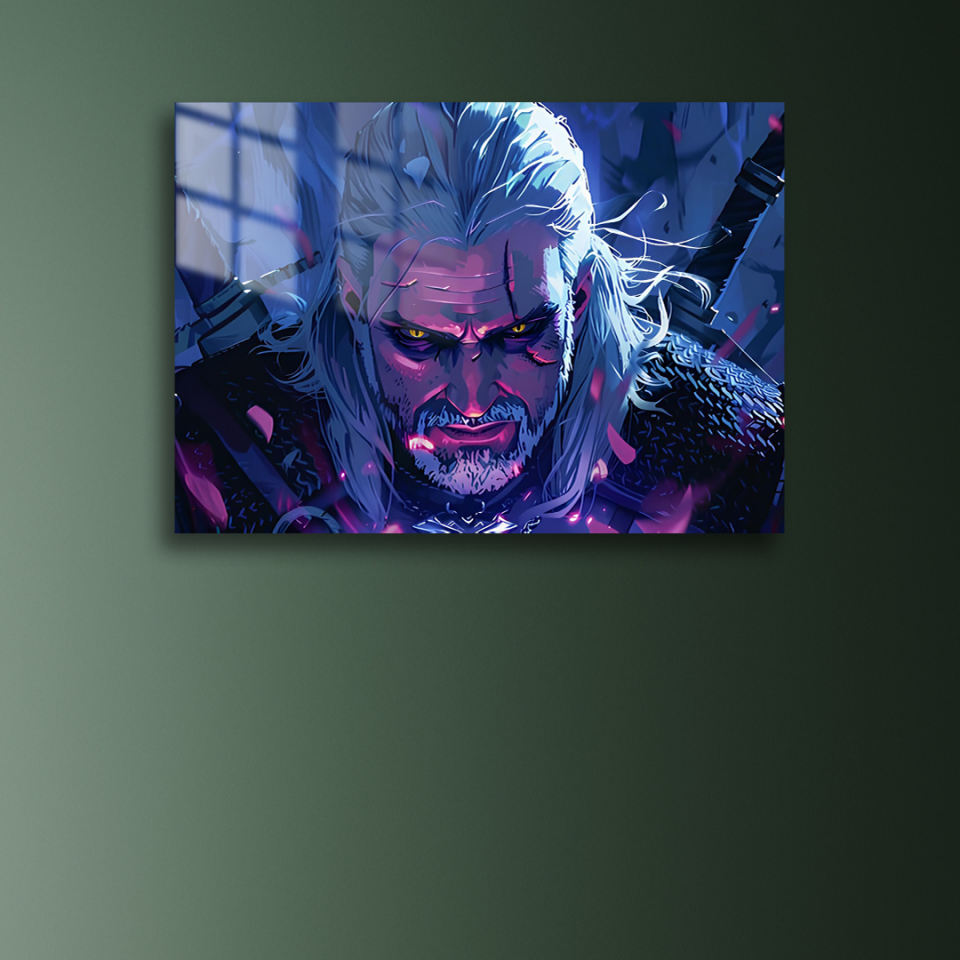 Geralt 19 Metal Poster