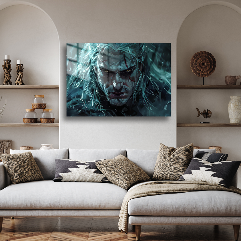 Geralt 21 Metal Poster