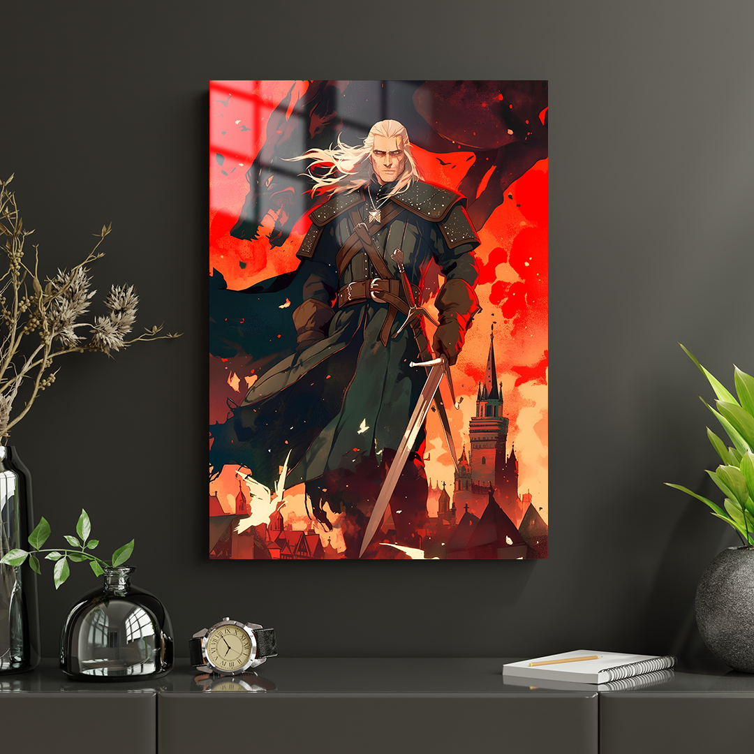 Geralt 22 Metal Poster