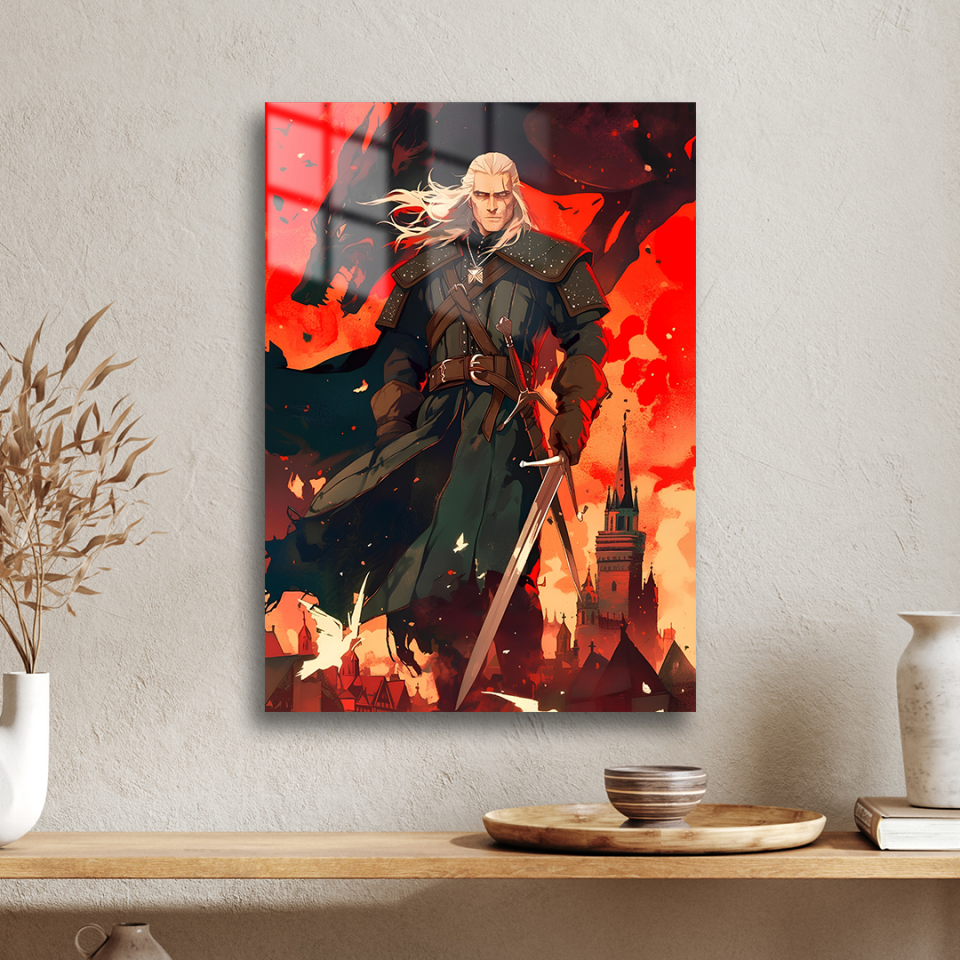 Geralt 22 Metal Poster