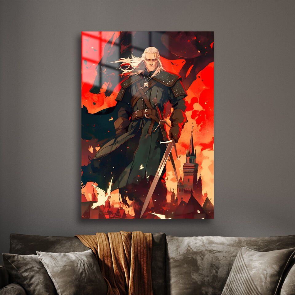 Geralt 22 Metal Poster