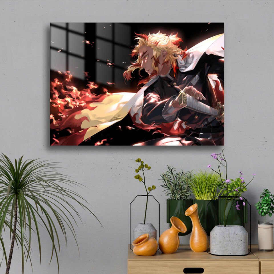 Kyojuro Rengoku 03 Metal Poster