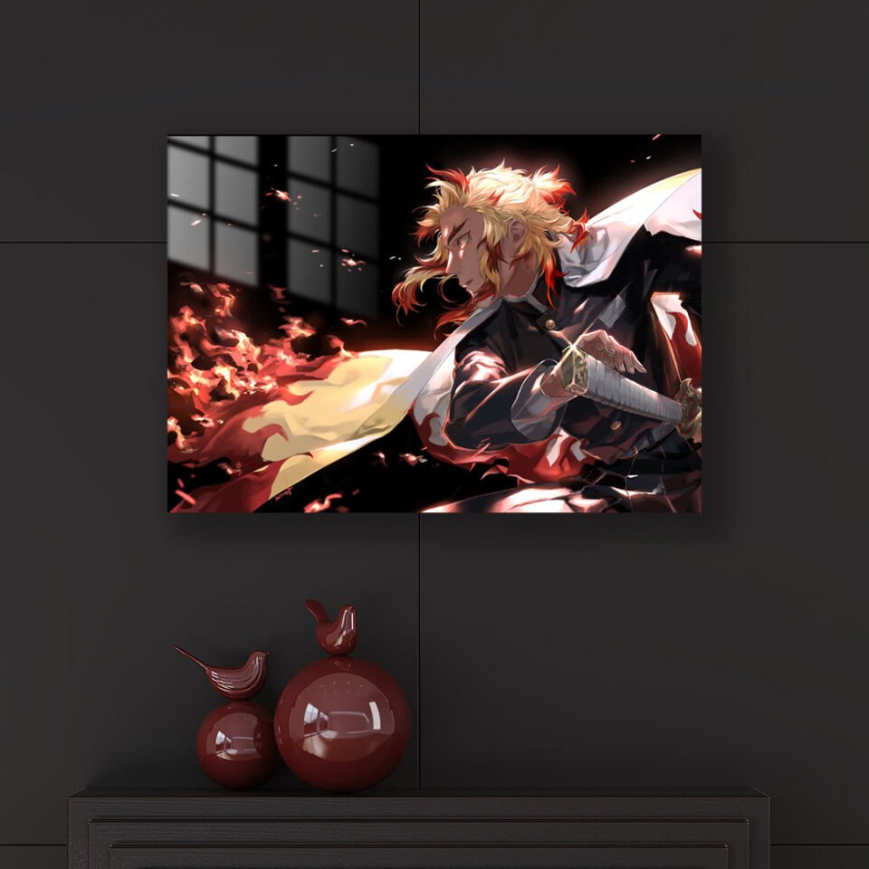 Kyojuro Rengoku 04 Metal Poster