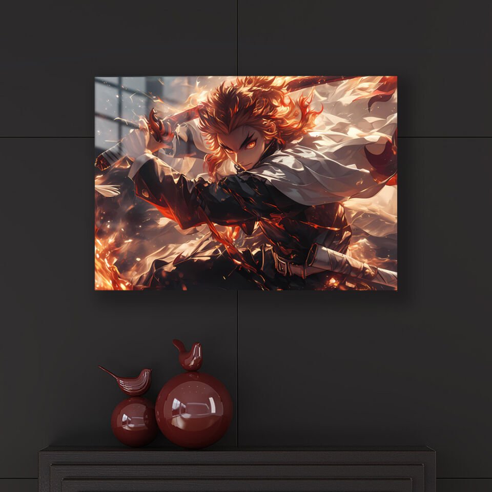 Kyojuro Rengoku 05 Metal Poster