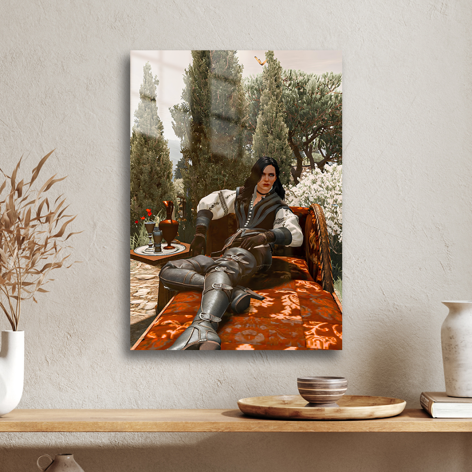 Yennefer 01 Metal Poster