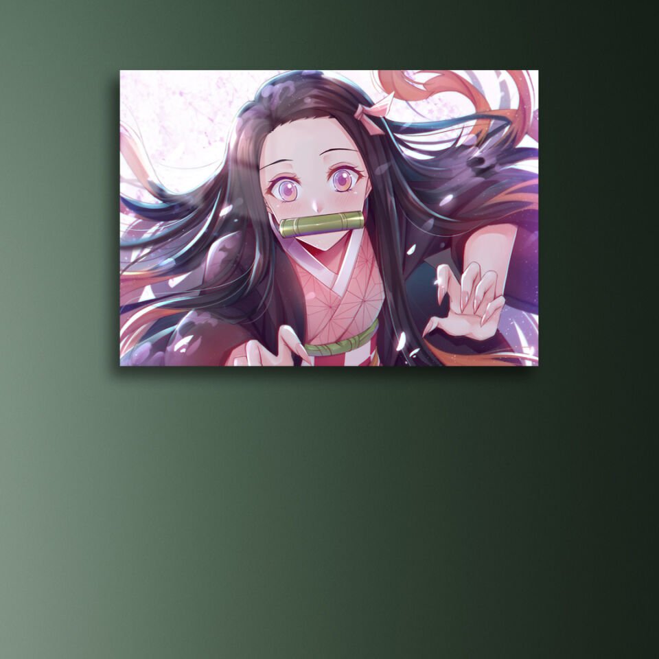 Nezuko Kamado 02 Metal Poster