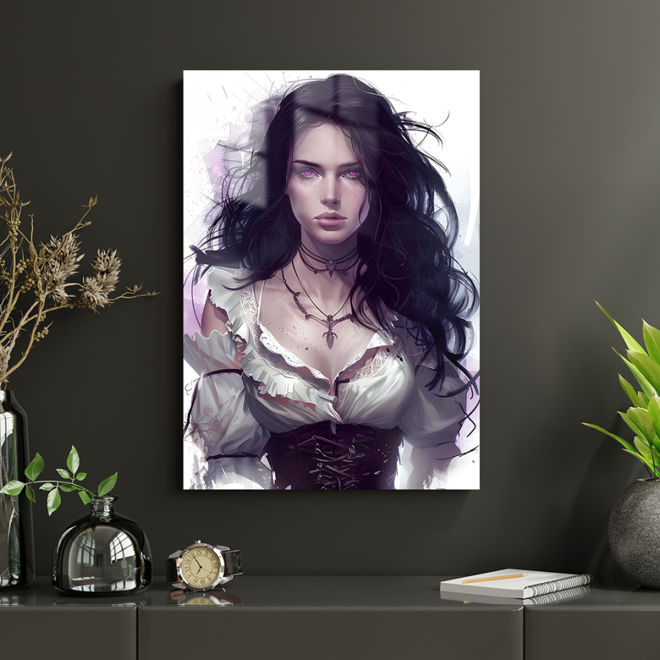 Yennefer 04 Metal Poster