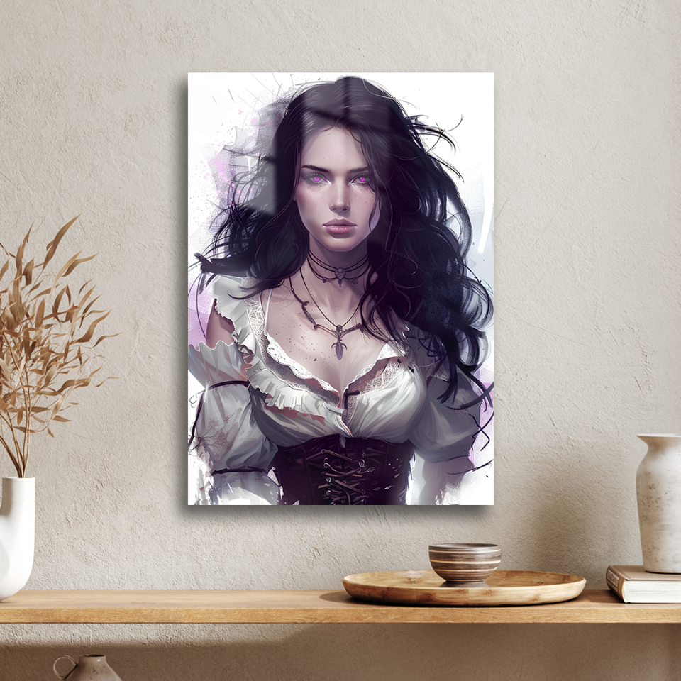 Yennefer 04 Metal Poster