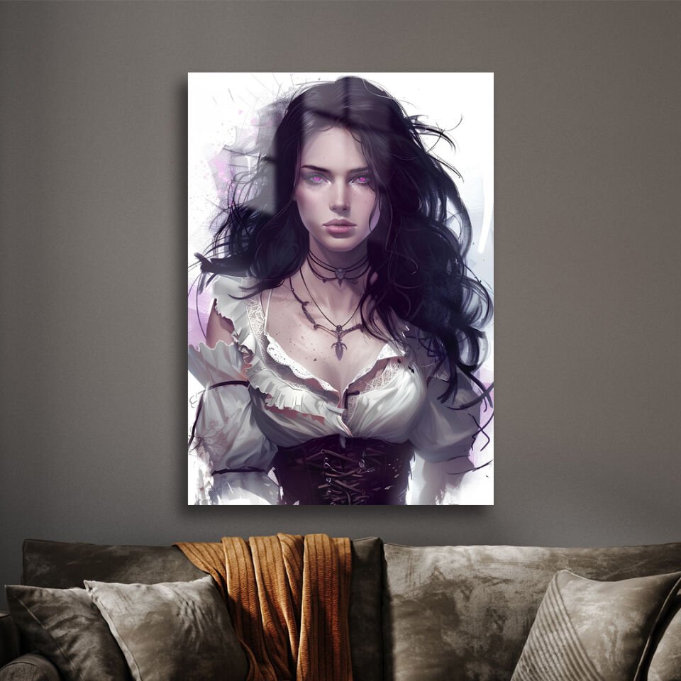 Yennefer 04 Metal Poster